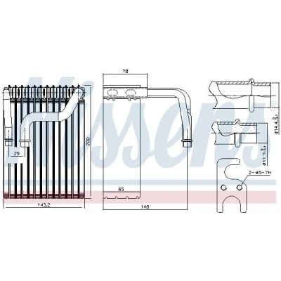 Billede af NISSENS 92237 Fordamper