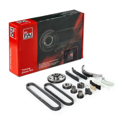 Billede af FAI AutoParts TCK42 Styrekædesæt med pakninger, tandhjul Duplex, Rullekæde
