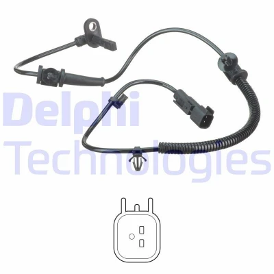 Billede af DELPHI SS20594 ABS sensor aktiv 850 OPEL: Insignia A Sports Tourer, Hatchback