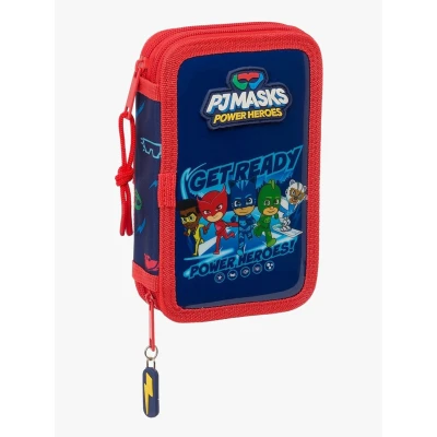 Billede af PJ Masks Penalhus Ready Marineblå 12.5 x 19.5 4 cm 28 Dele
