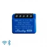 Billede af Shelly 1 mini (gen 3) wifi relæ med potentialfrit kontaktsæt (230vac)