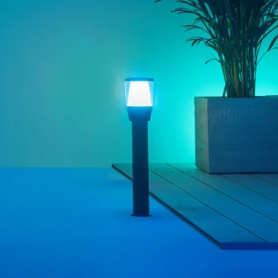 Billede af Wiz Solcellelampe Elpas Sort 400 lm Lampe