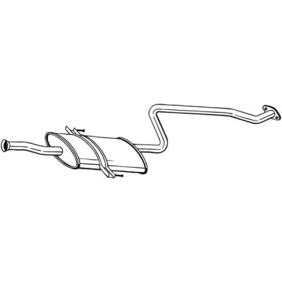 Billede af BOSAL 284 301 Midterste Lyddæmper HYUNDAI: Matrix