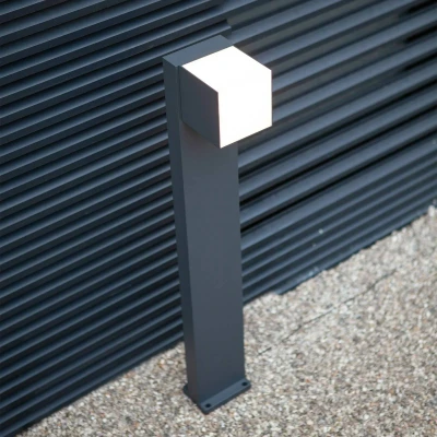 Billede af Cuba LED gadelampe, 1 lyskilde, antracit, 3.000 K