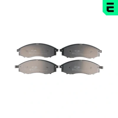 Billede af OPTIMAL BP 12402 Bremseklodser foraksel med akustisk advarsel for slid NISSAN: Pick Up