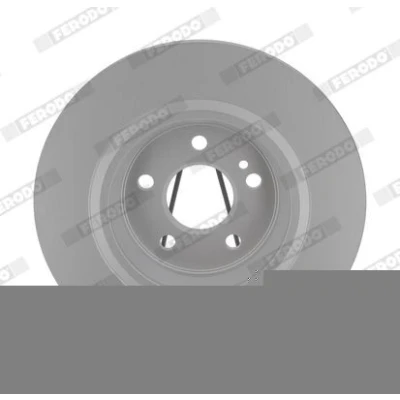 Billede af FERODO Bremseskive MERCEDES BENZ: A klasse, B GLB 320mm 12mm 5 15.3 fuldstændigt coatet DDF3002C Bremseskiver, Skivebremser