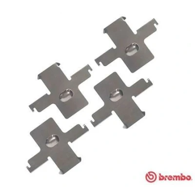 Billede af BREMBO A 02 290 Tilbehørssæt, skivebremsebelægning NISSAN: Patrol 3/2 SUV, Hardtop, 3/1 SUV