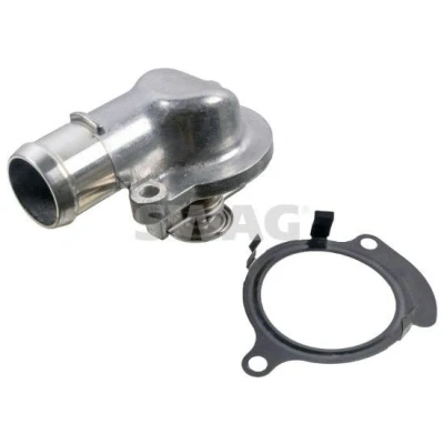 Billede af SWAG 33 11 0635 Termostat 87 med pakning hus VOLKSWAGEN: Transporter 5 Bus, Multivan (7HM, Touareg I
