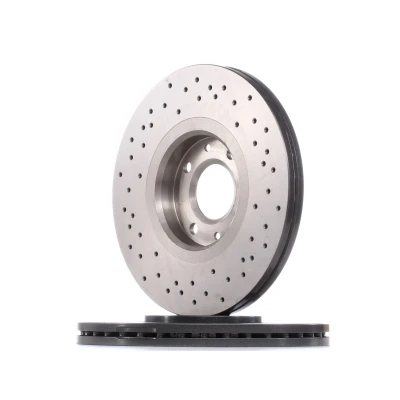 Billede af BREMBO 09.9935.1X Bremseskiver 302 26 4 perforeret/indv. ventileret coatet højkarboniseret med skruer PEUGEOT: 207 Hatchback, SW, 307 Hatchback
