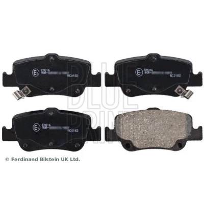 Billede af BLUE PRINT ADT342173 Bremseklodser bagaksel med akustisk advarsel for slid TOYOTA: Auris Stationcar, Hatchback, Corolla X Sedan
