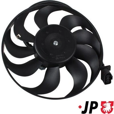 Billede af JP GROUP 1199100600 Køleventilator 290 96 uden kølerventilatorramme (karm) VOLKSWAGEN: Golf 5, 4, Polo IV Hatchback, SKODA: Fabia 2