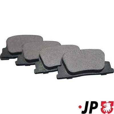 Billede af JP GROUP 4863700610 Bremseklodser bagaksel Ekskl. slidadvarselskontakt TOYOTA: Camry IV Sedan, Prius II Liftback