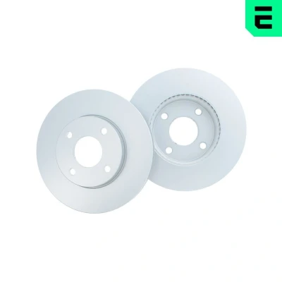 Billede af OPTIMAL BS 9660C Bremseskiver foraksel 262 23 4 indvendigt ventileret coatet FORD: FIESTA 7
