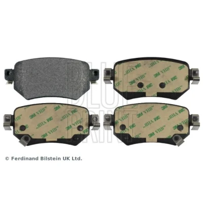 Billede af BLUE PRINT ADM542112 Bremseklodser bagaksel med akustisk advarsel for slid MAZDA: 6 Stationcar, Sedan, Van / Stationcar