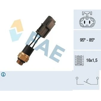 Billede af Temperaturkontakt, kølerventilator FAE 37550