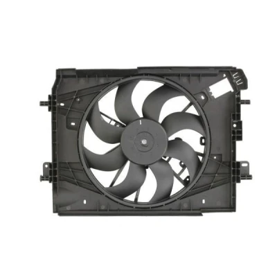Billede af THERMOTEC D8R013TT Køleventilator til køretøjer med klimaanlæg 400 12 240 kølerventilatorramme (karm) elektronisk motor RENAULT: Clio 4