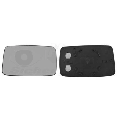 Billede af VAN WEZEL 5880831 Spejlglas venstre VOLKSWAGEN: Golf 3, 3 Cabrio