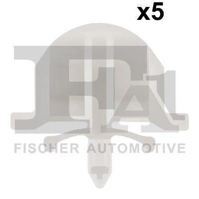 Billede af FA1 12 40029.5 Clips, side /beskyttelseslister hvid