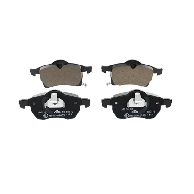 Billede af ATE Ceramic 13.0470 7116.2 Bremseklodser uden indbygget slid advarselskontakt, med akustisk advarsel for OPEL: Astra G CC, Zafira A