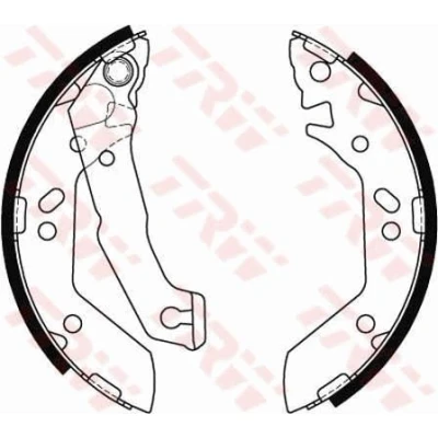 Billede af TRW GS8684 Bremsebakker 180 36 MANDO HYUNDAI: ACCENT 2