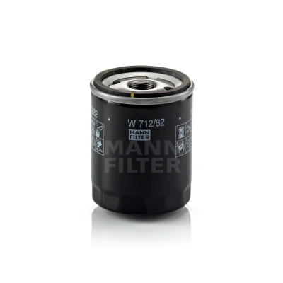 Billede af MANN filter W 712/82 Oliefilter M 20 X 1.5 med en returløbs stop ventil Påskruet FORD: S Max Mk1, Focus 2 Kombi, MONDEO 4 Turnier