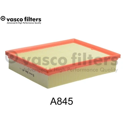 Billede af DAVID VASCO A845 Luftfilter 58mm 232mm 285mm rektangulær Filterindsats VOLKSWAGEN: Polo V Hatchback, SEAT: Ibiza 4 Sportcoupe, Toledo