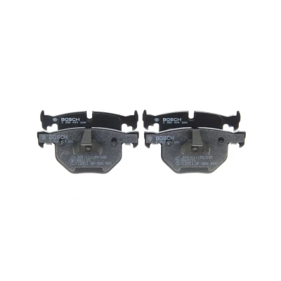 Billede af BOSCH 0 986 494 286 Bremseklodser Low Metallic med anti knirke plade, stempelklips BMW: 7