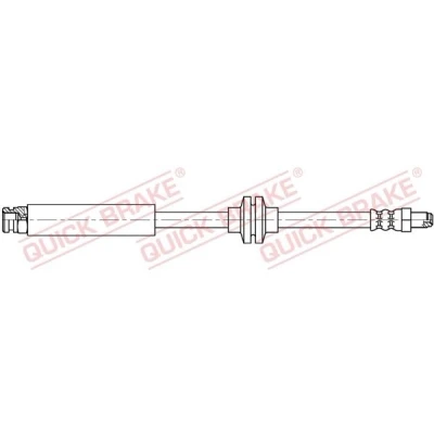 Billede af QUICK BRAKE 32.813 Bremseslange 475 M10x1 FIAT: Panda II Hatchback
