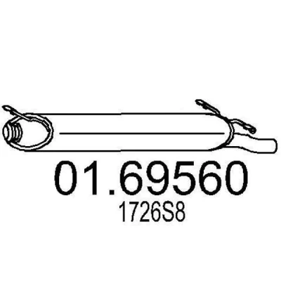 Billede af MTS 01.69560 Lydpotte 890