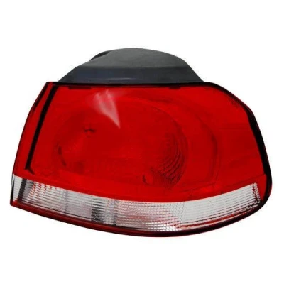Billede af TYC 11 11434 01 2 Baglygter venstre ydre del krom uden lampeholder VOLKSWAGEN: GOLF 6