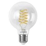 Billede af Smart+ g80 globe 806lm 8w/827 865 (60w) klar filament e27 wifi