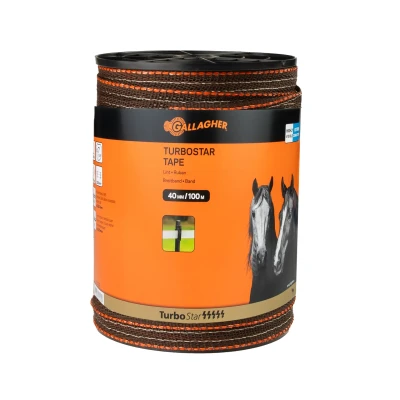 Billede af TurboStar bånd 40mm terra, 100m, Gallagher Egnet til Husdyrbrug