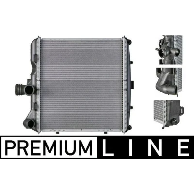 Billede af MAHLE ORIGINAL CR 817 000P Radiator til køretøjer med/uden klimaanlæg 340 366 42 Loddet køleripper