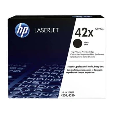 Billede af HP 42X sort toner 20.000 sider Q5942X original