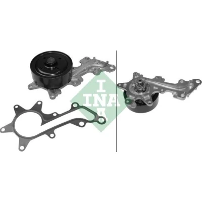 Billede af INA 538 0550 10 Vandpumpe med remskive pakning til multi v remsdrift TOYOTA: Yaris III Hatchback, Auris II Hatchback