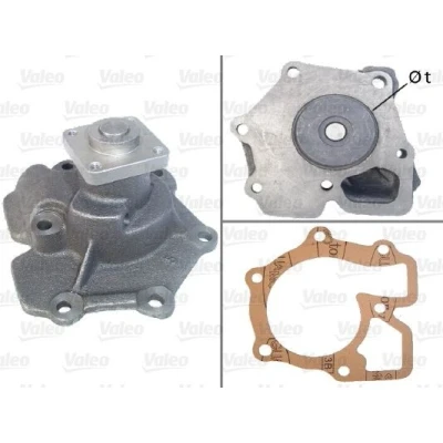 Billede af VALEO 506155 Vandpumpe uden remskive med pakninger låg FORD: Transit Mk4 Bus, Mk2 Ladvogn/Chassis