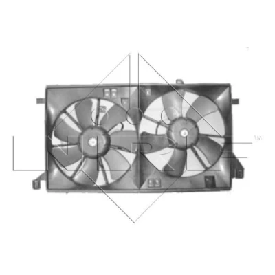 Billede af NRF 47290 Køleventilator 320 12 180/180 med kølerventilatorramme (karm)