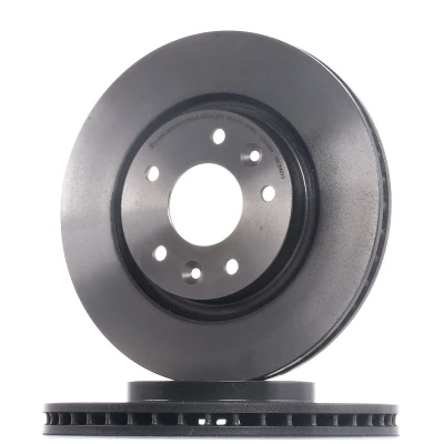 Billede af BREMBO COATED DISC LINE 09.C545.11 Bremseskiver 296 26 5 indvendigt ventileret coatet med skruer NISSAN: Qashqai 2, X Trail, Leaf I, RENAULT: Kadjar