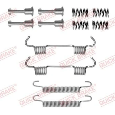 Billede af QUICK BRAKE 105 0801 Tilbehørssæt, parkeringsbremsebakker BMW: 3 Touring, Sedan, Cabriolet