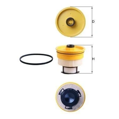 Billede af Brændstof filter KNECHT KX 716D