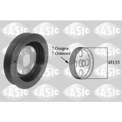 Billede af SASIC 2150078 Remskive Krumtapaksel NISSAN: Qashqai 2, RENAULT: GRAND SCENIC 3, MEGANE 3 Grandtour, OPEL: Vivaro B Van