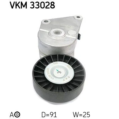 Billede af SKF VKM 33028 Strammehjul CITROËN: Berlingo / First I, I Van, PEUGEOT: 306 Stationcar, Partner Combispace