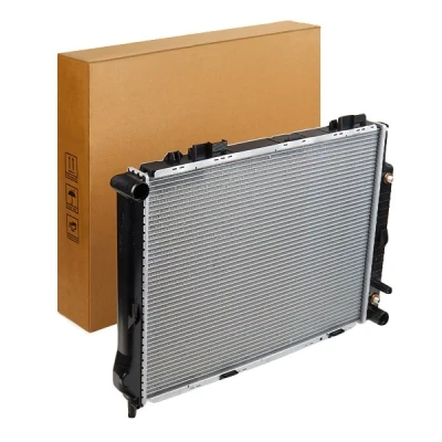 Billede af NRF 58100 Radiator Aluminium 640 484 34 med monteringsdele Loddet køleripper