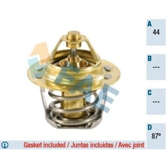 Billede af FAE 5204187 Termostat 87 med pakninger SUZUKI: Vitara I SUV Cabriolet, SUV, DAIHATSU: CHARADE 1, 2