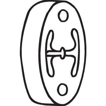 Billede af BOSAL 255 215 Gummibånd, udstødningssystem