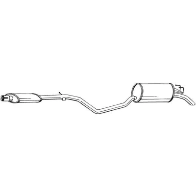 Billede af BOSAL 287 871 Lydpotte FIAT: Punto I Hatchback