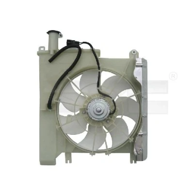 Billede af TYC 836 0019 Køleventilator 315 130 med kølerventilatorramme (karm) CITROËN: C1 I, TOYOTA: Aygo