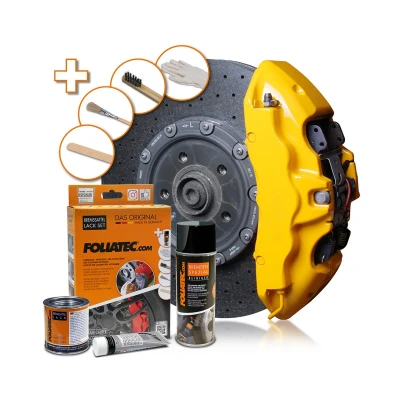 Billede af FOLIATEC 2195 Bremsesaddel lak spraydåse 400, 125, 50 gul