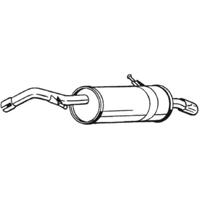 Billede af BOSAL 135 043 Lydpotte CITROËN: C2 Hatchback