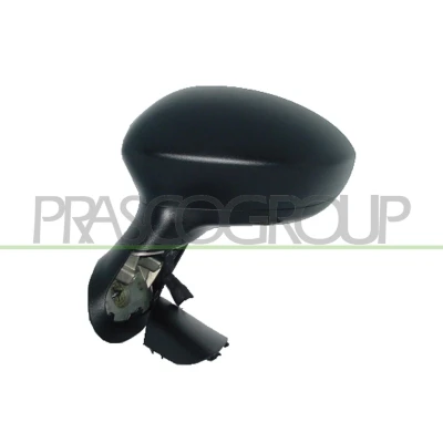 Billede af Sidespejl Prasco FT3427004 med kabel venstre sort konveks, ikke tonet FIAT: Grande Punto Hatchback